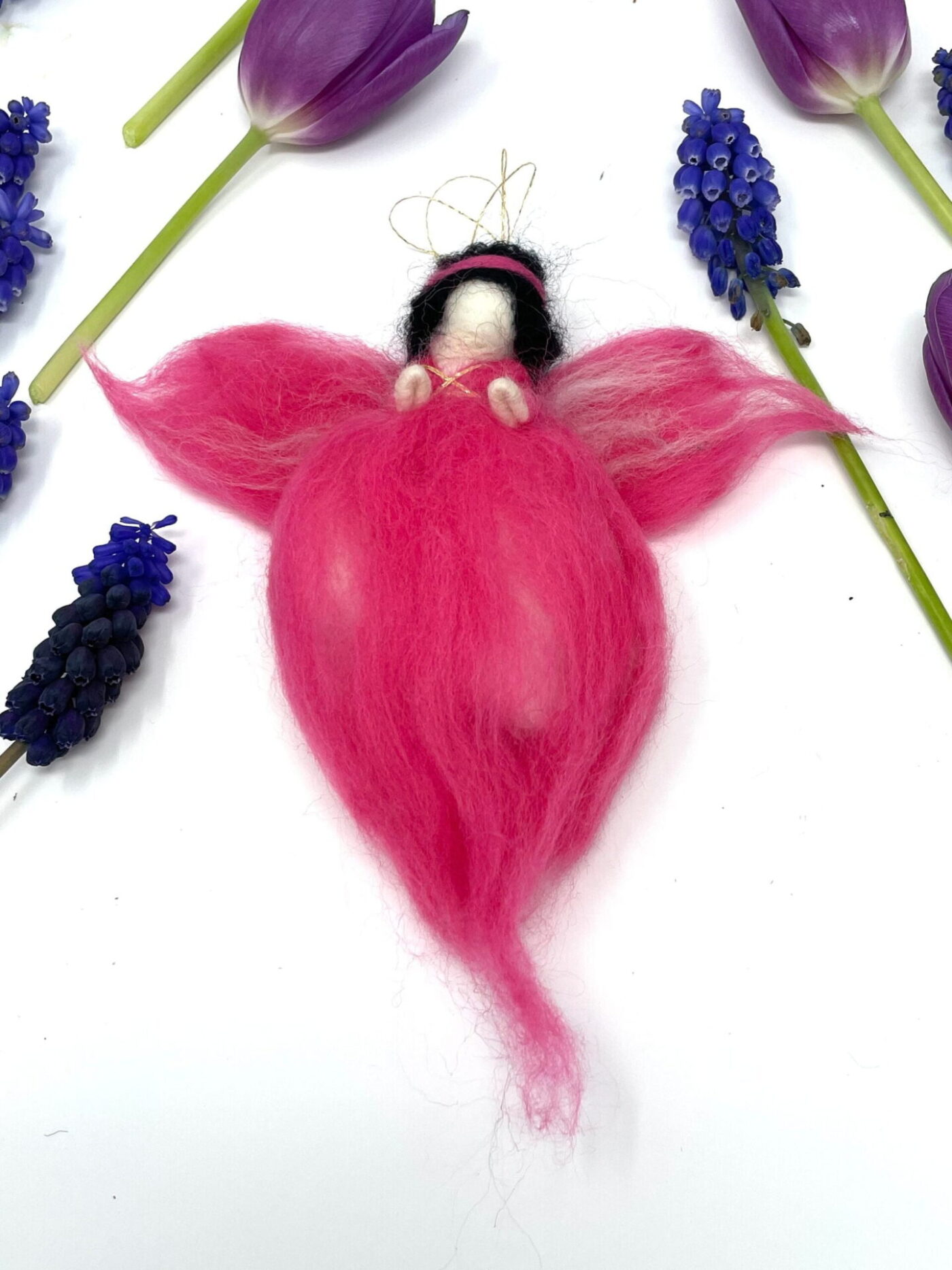 Bella the Pink Fairy — side view