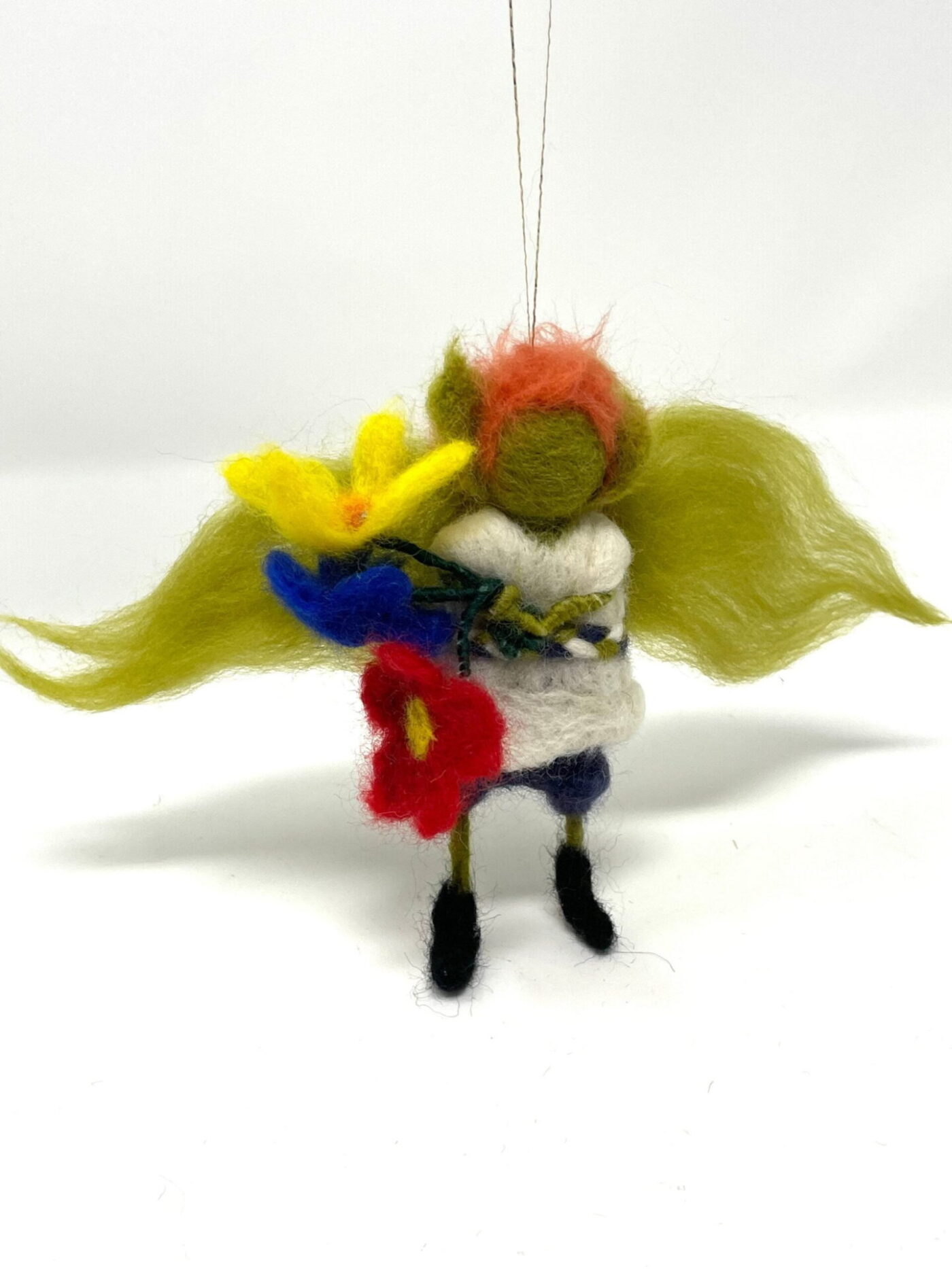 Ginger Garden Elf with Flowers