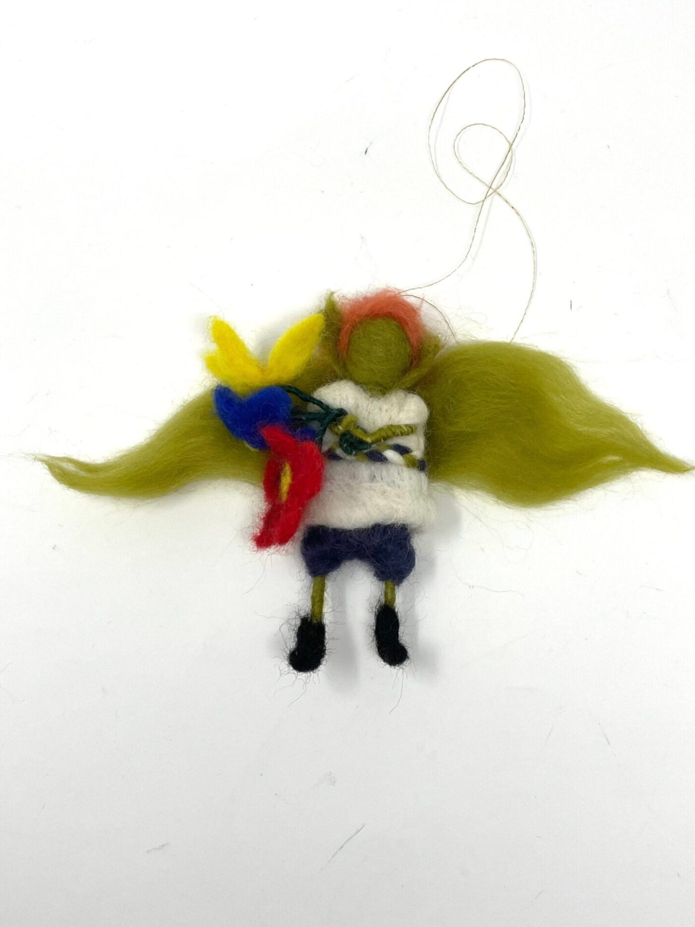 Ginger Garden Elf with Flowers — in use