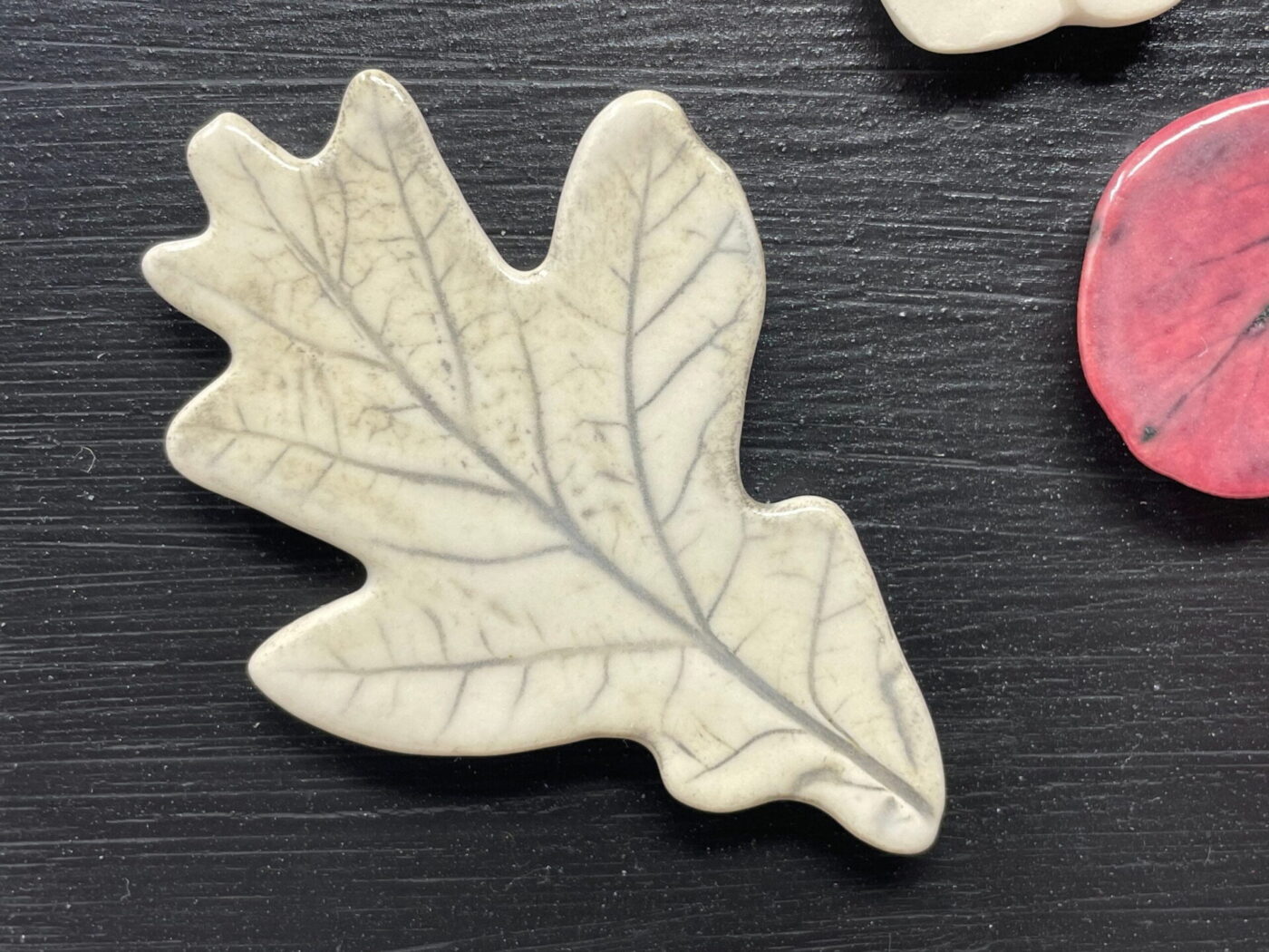 Mushrooms & Autumn Leaves Magnet Set — alternate angle