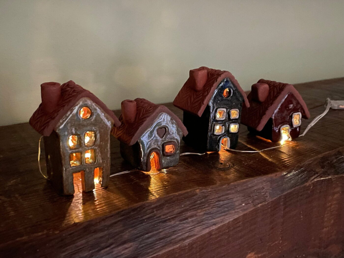 Miniature Ceramic Cottages