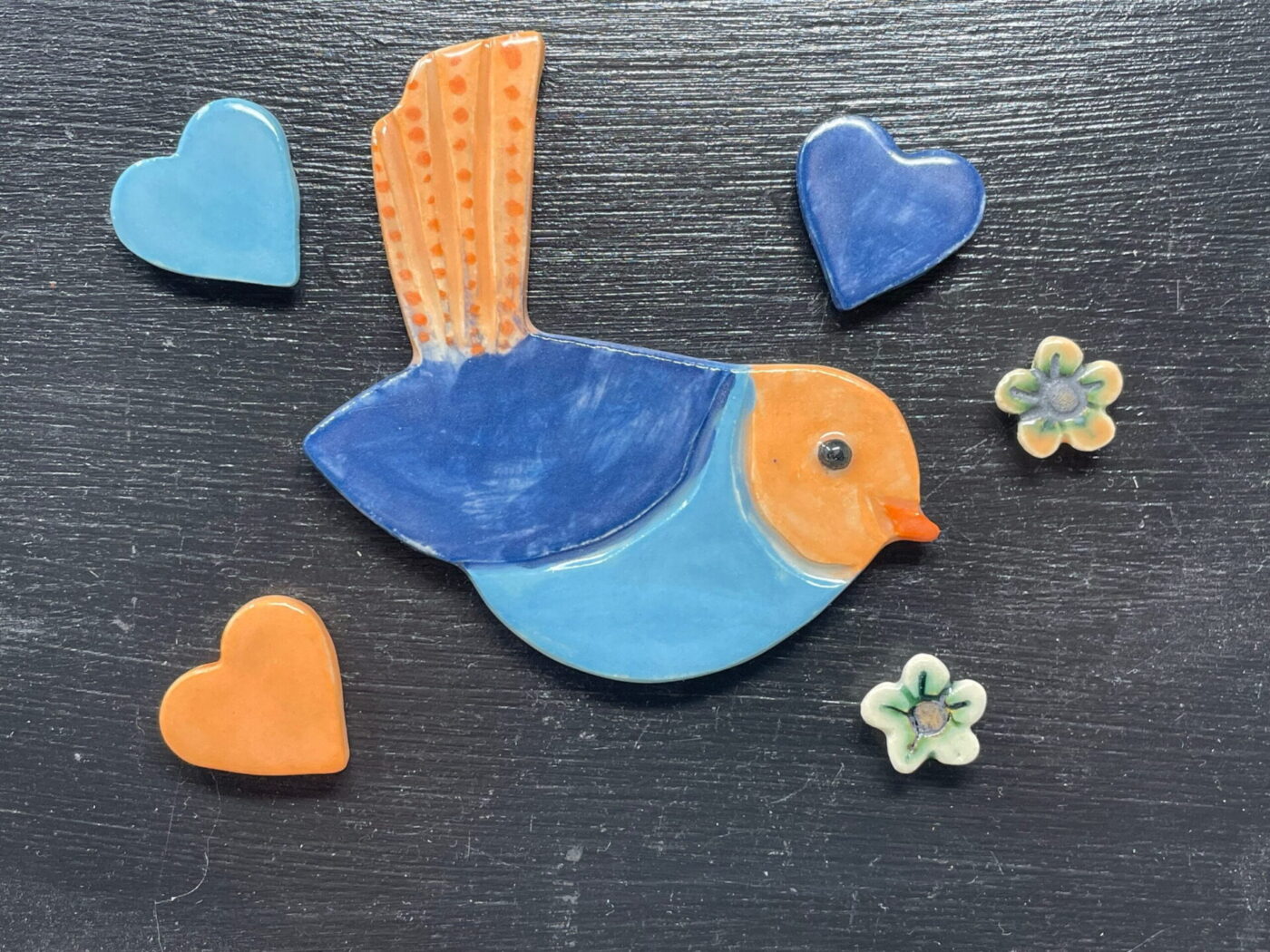 Nature Ceramic Magnet Set — alternate angle
