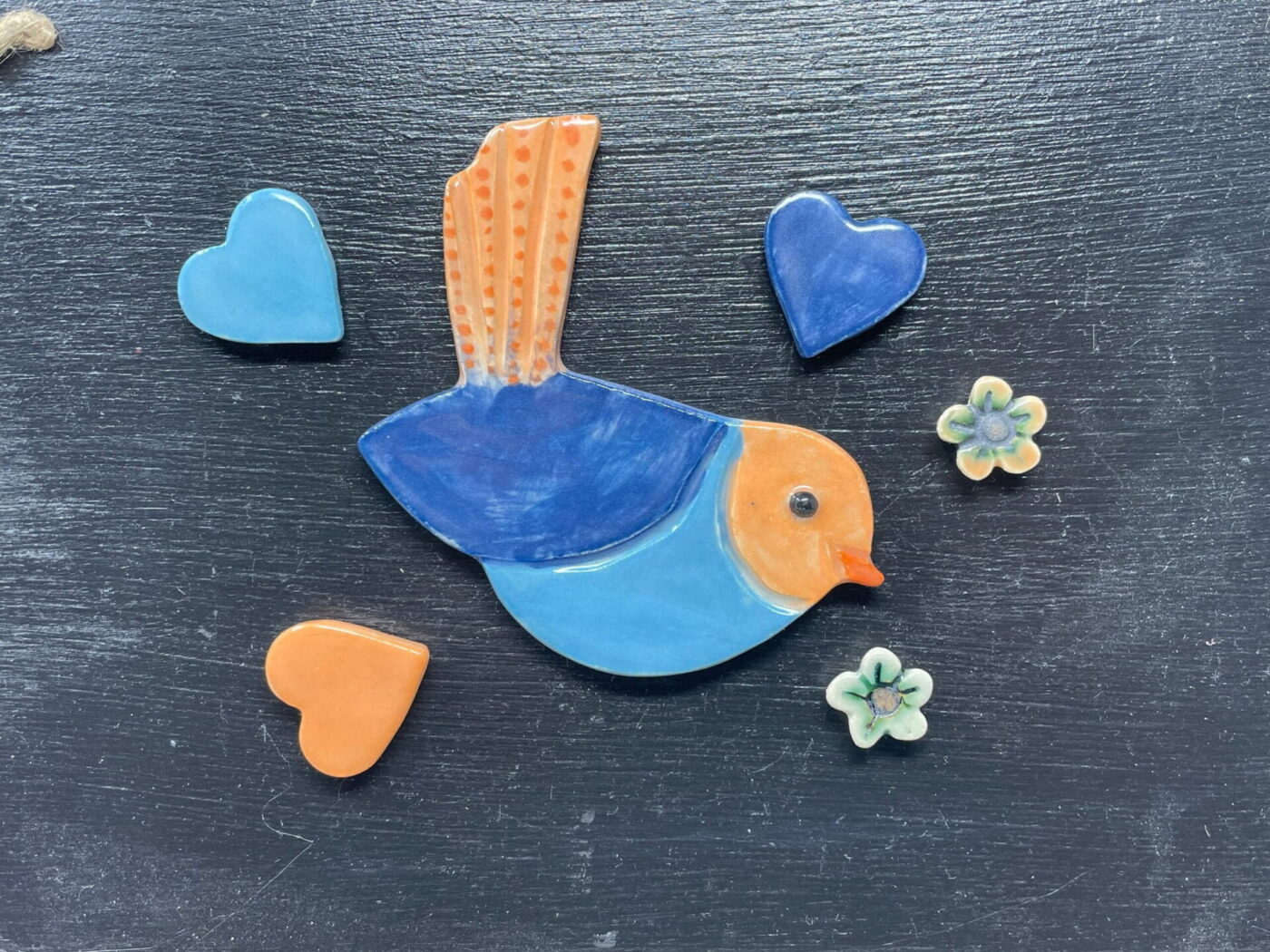 Nature Ceramic Magnet Set — in use