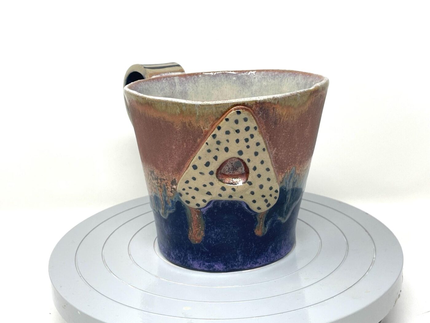 il_fullxfull.6376835709_57ks.jpg XL Ceramic Mug — "A" Initial, Purple Crystal & Copper