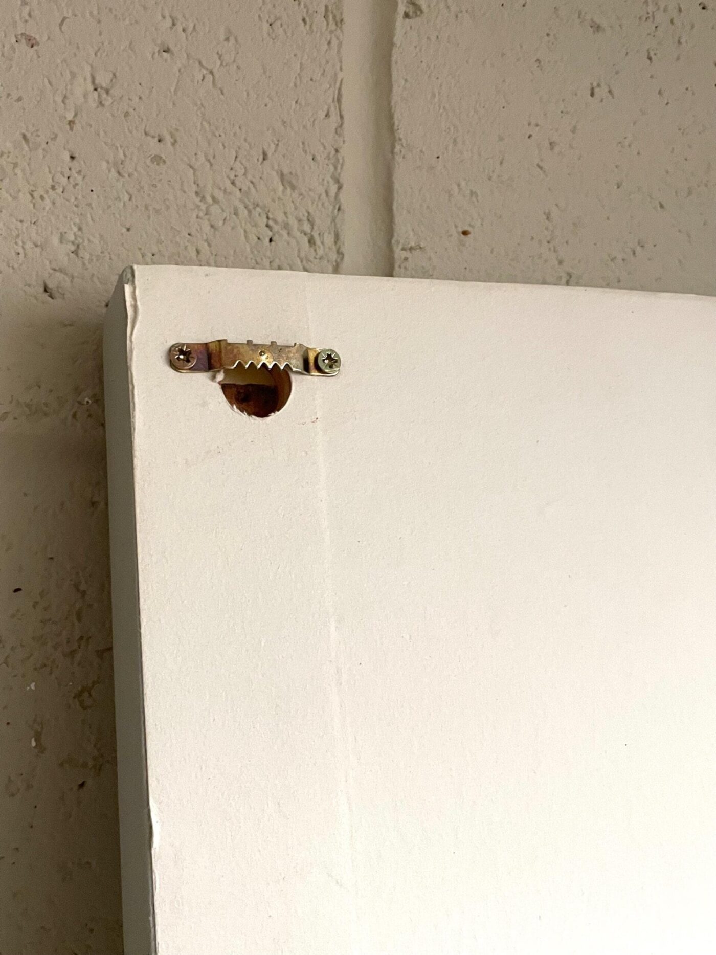 Vintage Door Panel Mirror (F&B Mizzle) — styling detail