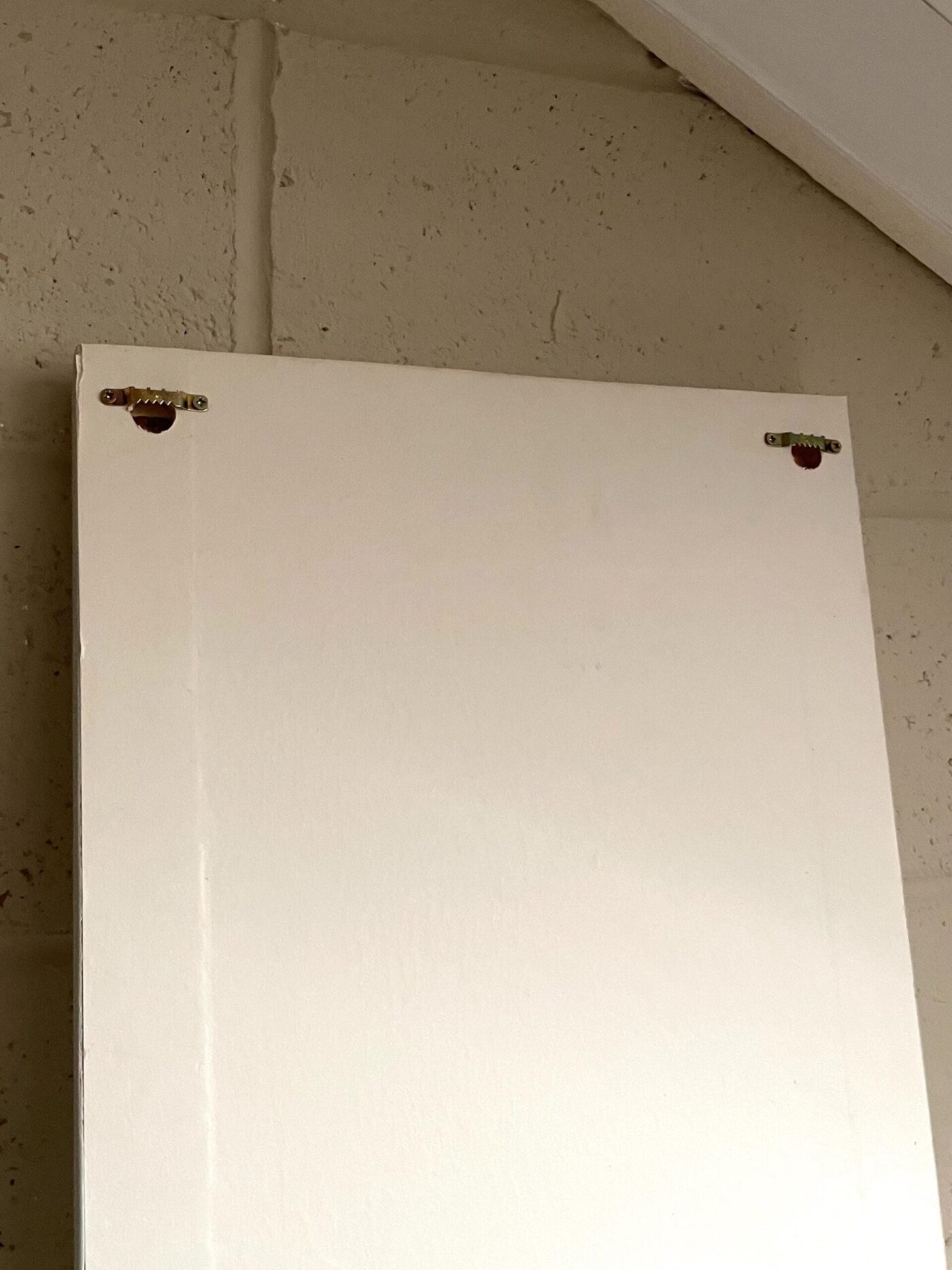 Vintage Door Panel Mirror (F&B Mizzle) — in use