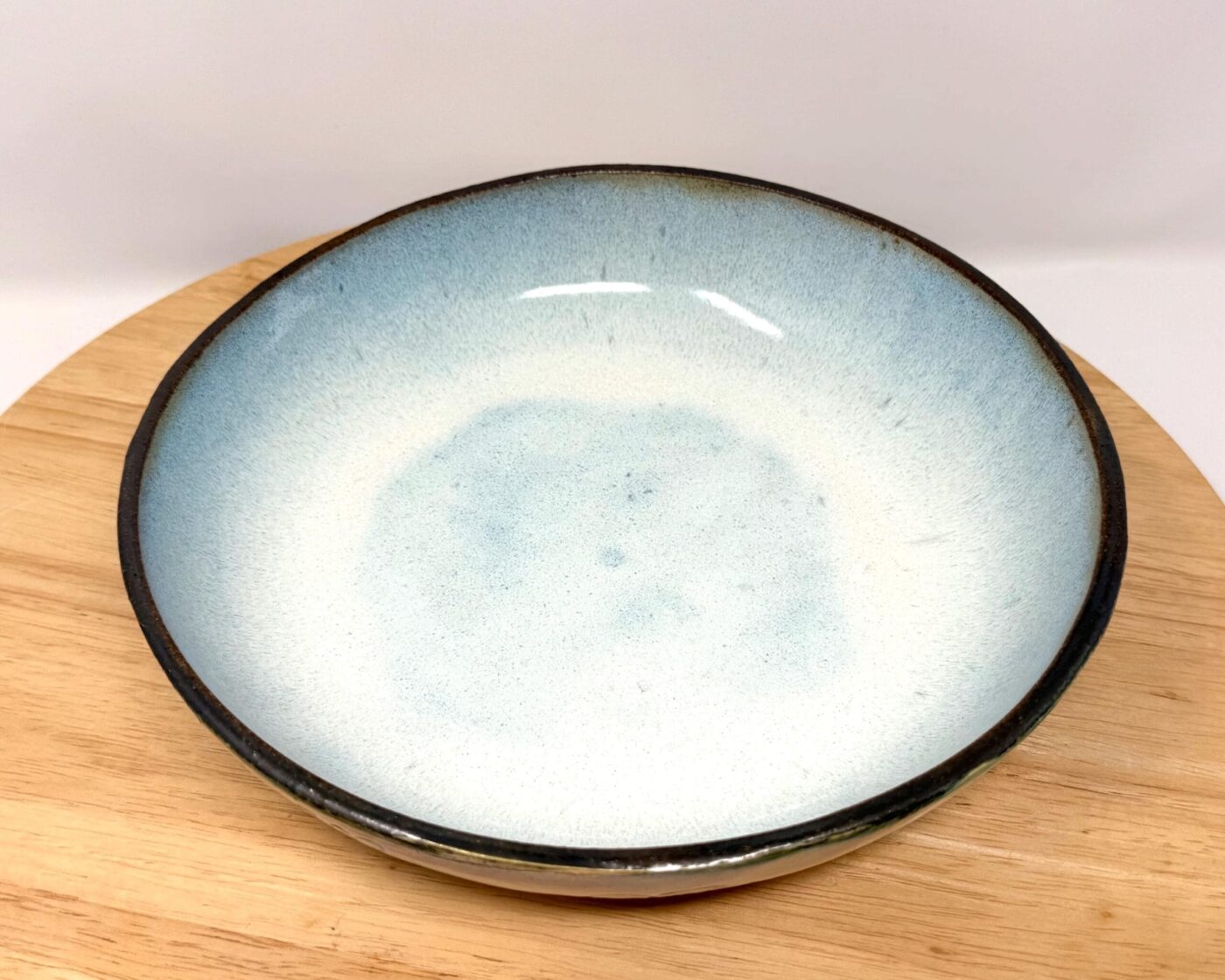 Sgraffito Floral Pasta Bowl — view 17