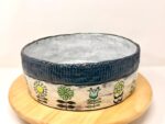 Handmade Folk Art Ceramic Bowl | Sgraffito Floral Terracotta Serving Dish (5 of 15) -- Fabode Ceramics