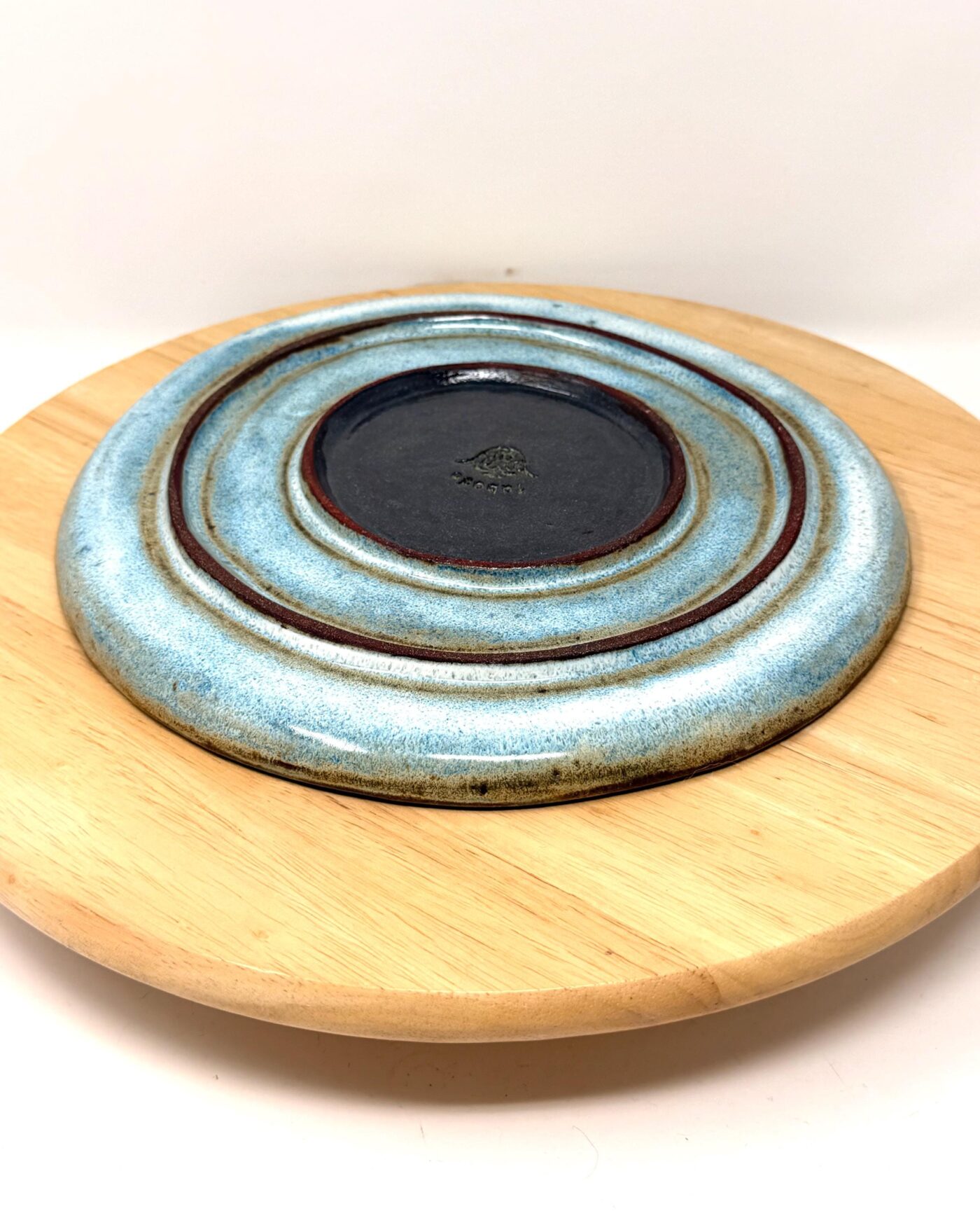 Handmade Large Ceramic Dinner Plate – Scandinavian Folk Inspired Stoneware (7 of 17) -- Fabode Ceramics