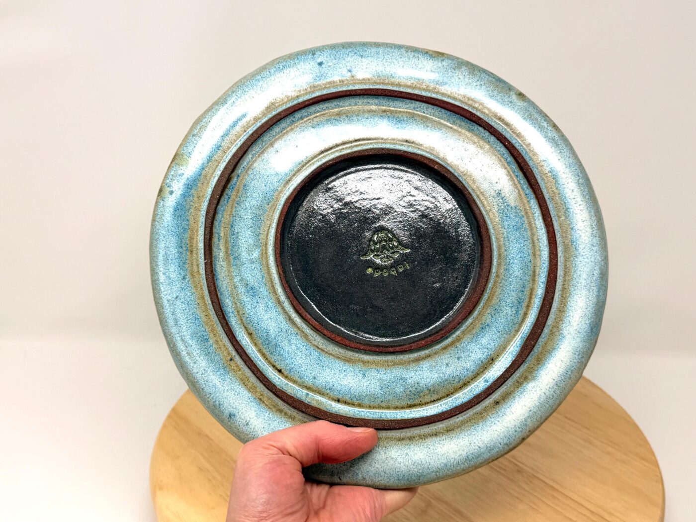 Handmade Large Ceramic Dinner Plate – Scandinavian Folk Inspired Stoneware (17 of 17) -- Fabode Ceramics