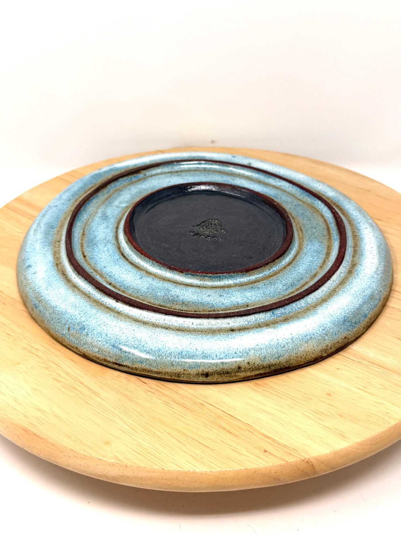 Handmade Large Ceramic Dinner Plate – Scandinavian Folk Inspired Stoneware (8 of 17) -- Fabode Ceramics