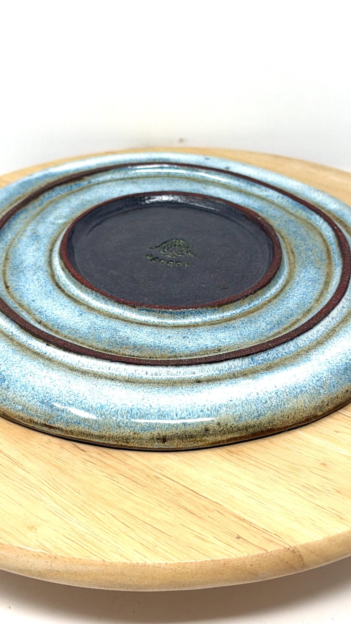 Handmade Large Ceramic Dinner Plate – Scandinavian Folk Inspired Stoneware (6 of 17) -- Fabode Ceramics