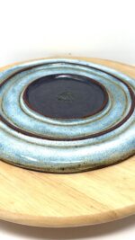 Handmade Large Ceramic Dinner Plate – Scandinavian Folk Inspired Stoneware (6 of 17) -- Fabode Ceramics