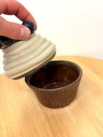 Handmade Ceramic Muffin Box with Lid – Cherry Cupcake Trinket Holder – Whimsical Pottery Jewellery Storage (5 of 13) -- Fabode Ceramics