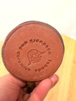Handmade Ceramic Mug – Rustic Terracotta Stoneware, Sgraffito Folk Flower Design (14 of 14) -- Fabode Ceramics