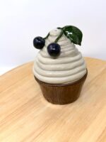 Handmade Ceramic Muffin Box with Lid – Cherry Cupcake Trinket Holder – Whimsical Pottery Jewellery Storage (1 of 13) -- Fabode Ceramics