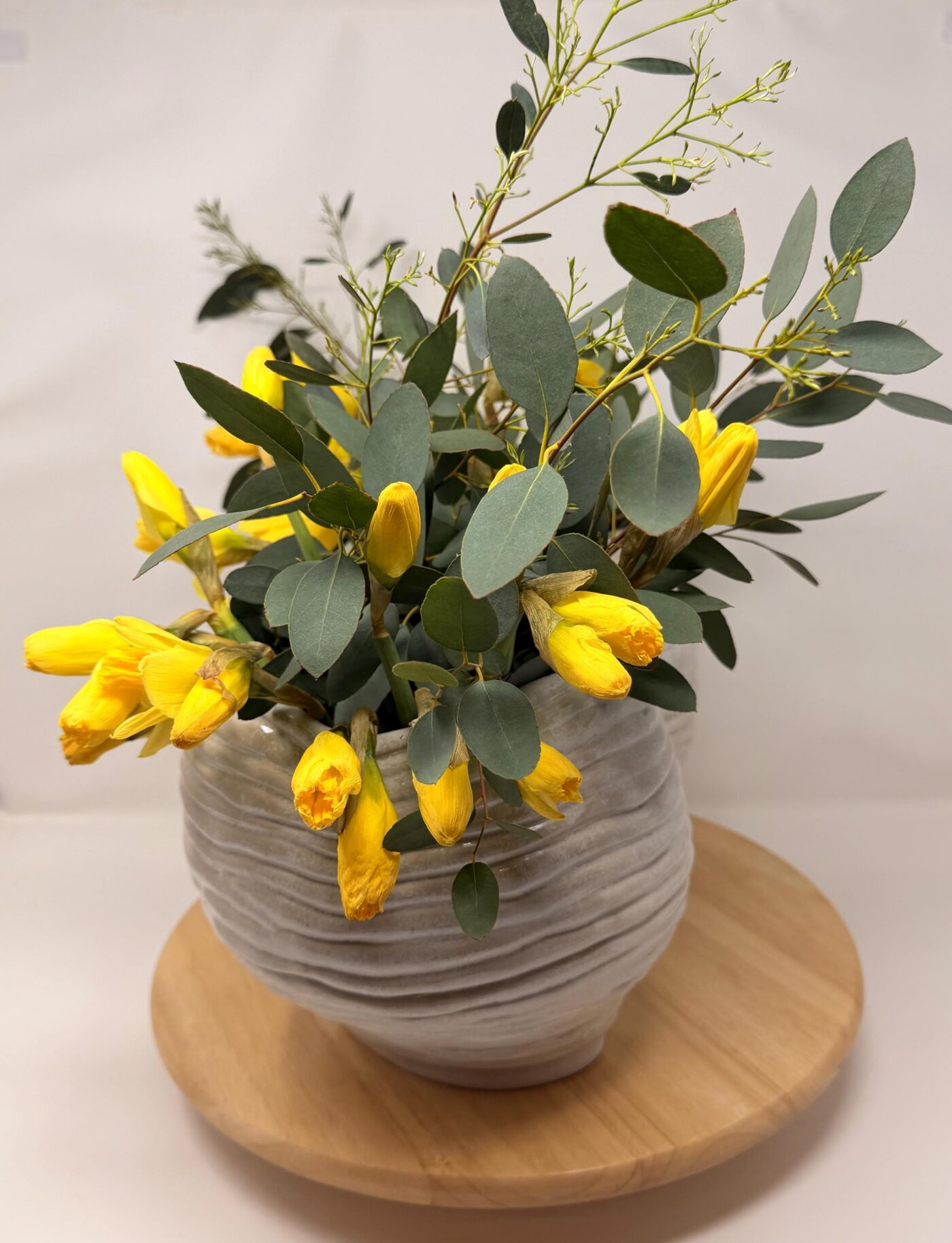 Large Handmade Double Ceramic Vase – One of a Kind White Stoneware Sculptural Vase (6 of 15) -- Fabode Ceramics