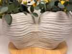 Large Handmade Double Ceramic Vase – One of a Kind White Stoneware Sculptural Vase (10 of 15) -- Fabode Ceramics