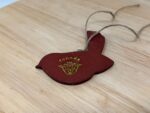 Handmade Terracotta Bird Ornament | Sgraffito Ceramic Wall Hanging (7 of 9) -- Fabode Ceramics