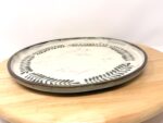 Handmade Large Ceramic Dinner Plate – Scandinavian Folk Inspired Stoneware (14 of 18) -- Fabode Ceramics