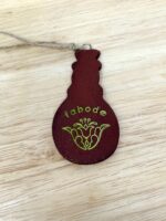Handmade Ceramic Snowman Christmas Ornament – Rustic Hanging Decoration (6 of 7) -- Fabode Ceramics