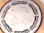 Handmade Large Ceramic Dinner Plate – Scandinavian Folk Inspired Stoneware (6 of 18) -- Fabode Ceramics