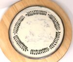 Handmade Large Ceramic Dinner Plate – Scandinavian Folk Inspired Stoneware (8 of 18) -- Fabode Ceramics