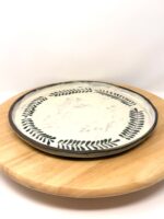 Handmade Large Ceramic Dinner Plate – Scandinavian Folk Inspired Stoneware (18 of 18) -- Fabode Ceramics