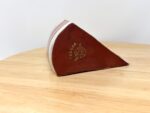 Handmade Ceramic Cake Slice Trinket Box – Butterfly Lid – Rustic Terracotta Jewellery Box (16 of 16) -- Fabode Ceramics