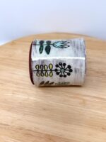 Handmade Ceramic Mug – Rustic Terracotta Stoneware, Sgraffito Folk Flower Design (18 of 18) -- Fabode Ceramics