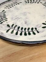 Handmade Large Ceramic Dinner Plate – Scandinavian Folk Inspired Stoneware (11 of 19) -- Fabode Ceramics