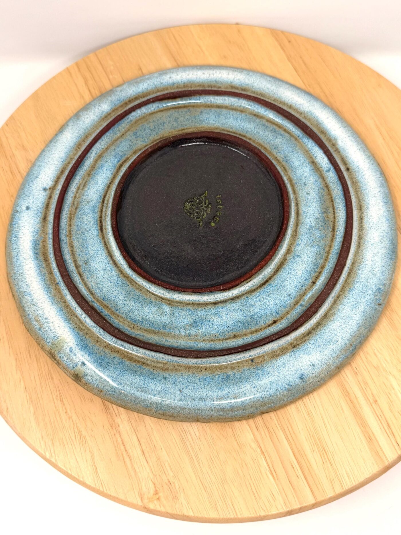 Handmade Large Ceramic Dinner Plate – Scandinavian Folk Inspired Stoneware (16 of 19) -- Fabode Ceramics