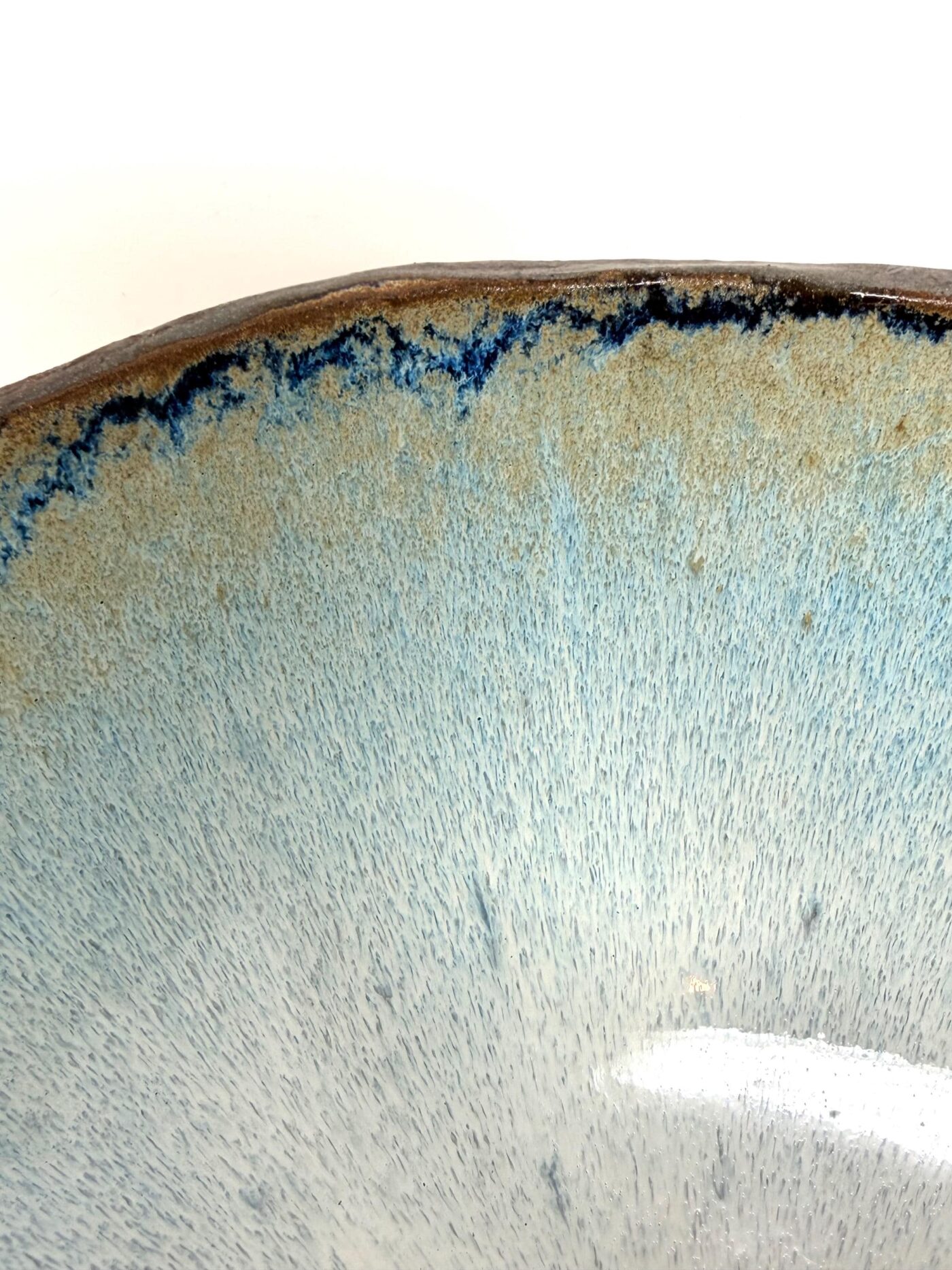 Handbuilt Strawberry Serving Bowl | Folk Art Ceramic Fruit Bowl | Rustic Stoneware Centrepiece | Handmade Pottery Gift (6 of 16) -- Fabode Ceramics