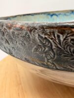 Handbuilt Strawberry Serving Bowl | Folk Art Ceramic Fruit Bowl | Rustic Stoneware Centrepiece | Handmade Pottery Gift (9 of 16) -- Fabode Ceramics