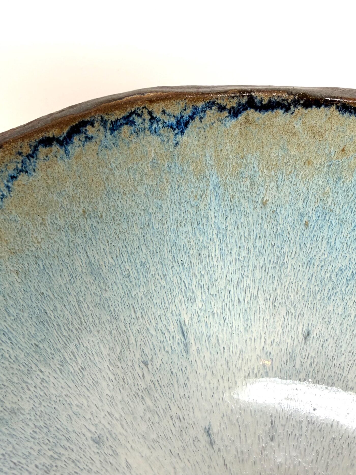 Handbuilt Strawberry Serving Bowl | Folk Art Ceramic Fruit Bowl | Rustic Stoneware Centrepiece | Handmade Pottery Gift (7 of 16) -- Fabode Ceramics