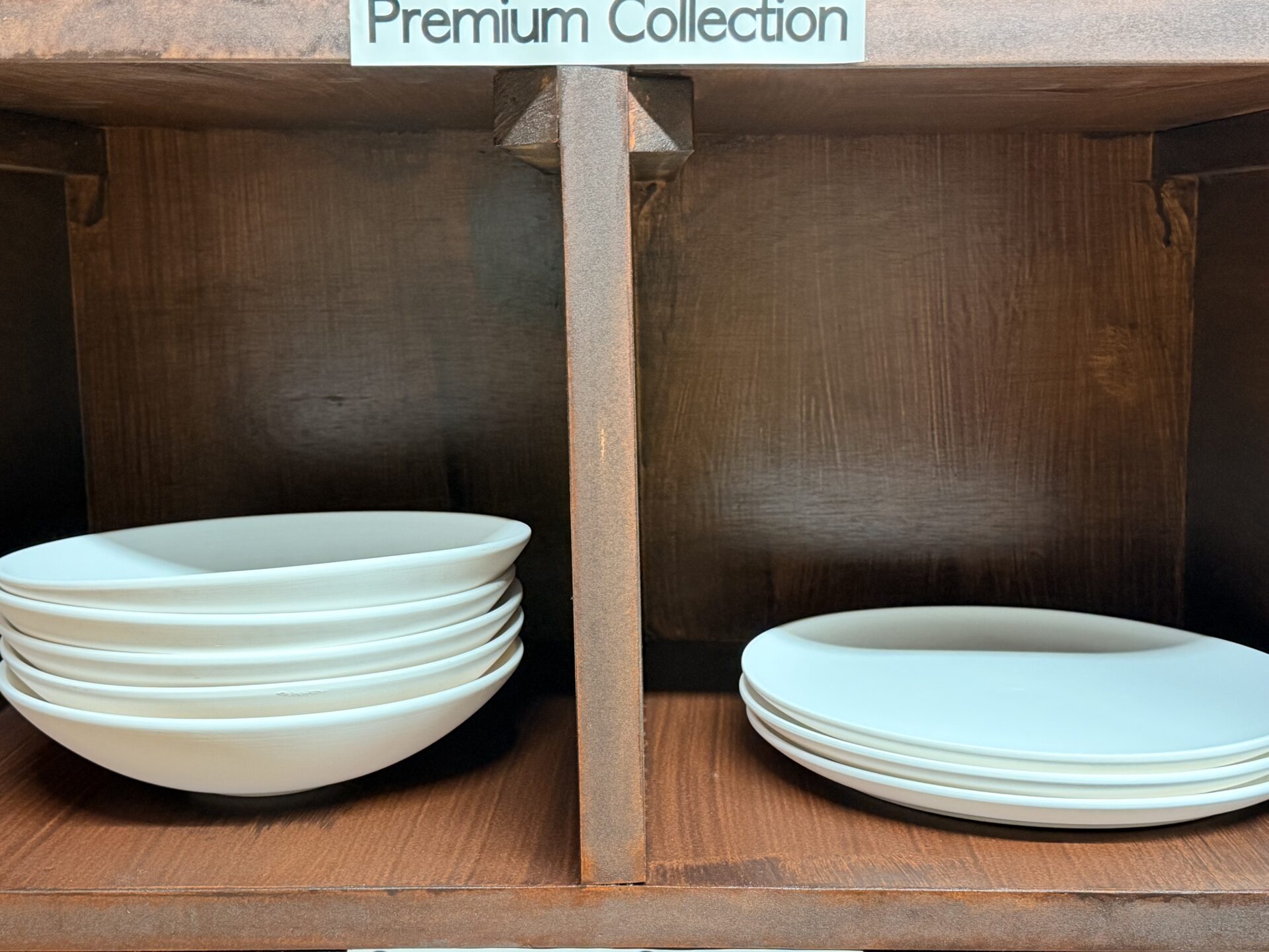 Premium Collection bowls ready to paint